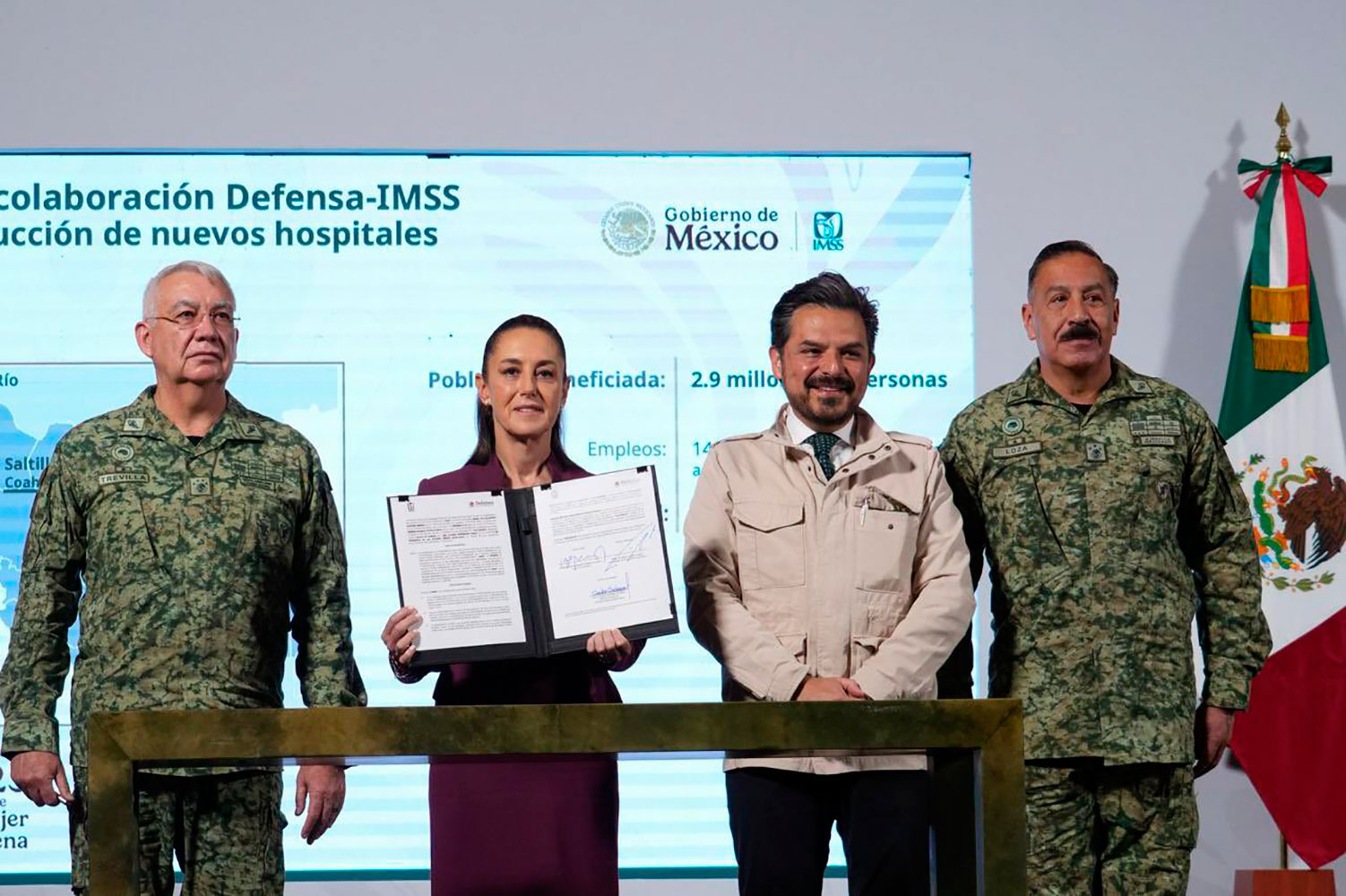 Foto: Cortesía El Ejército Mexicano construirá hospitales del IMSS con una inversión millonaria