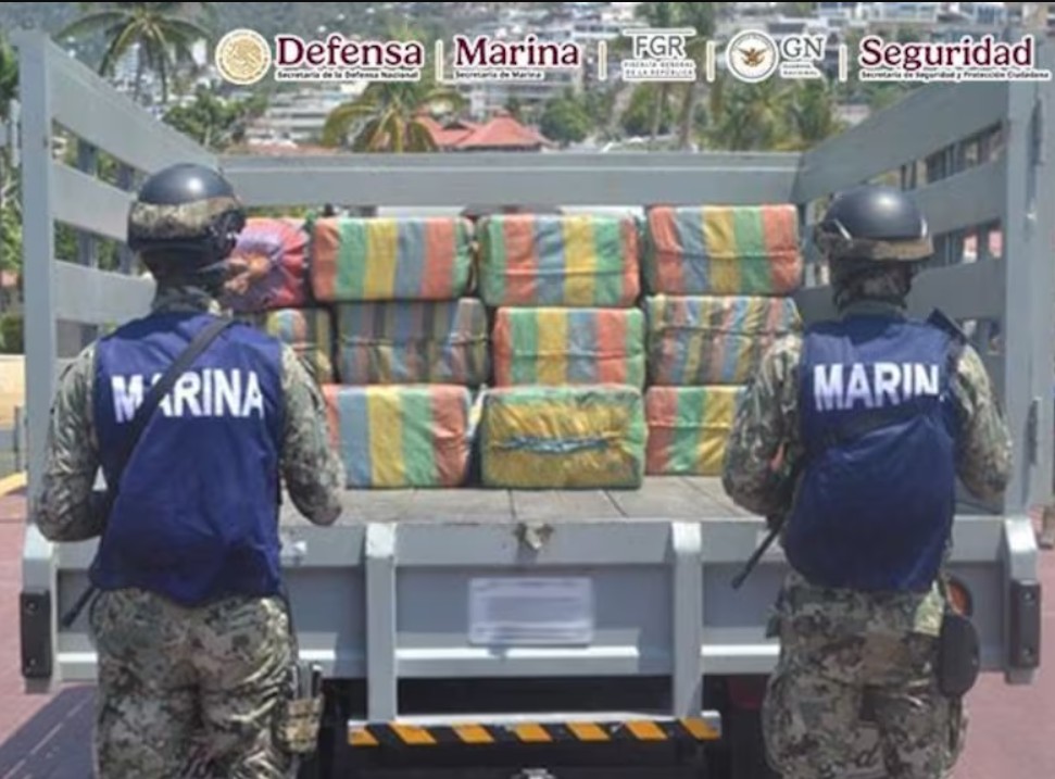 Foto: Cortesía Aseguran más de 1,800 kilos de cocaína en operativo marítimo en Acapulco