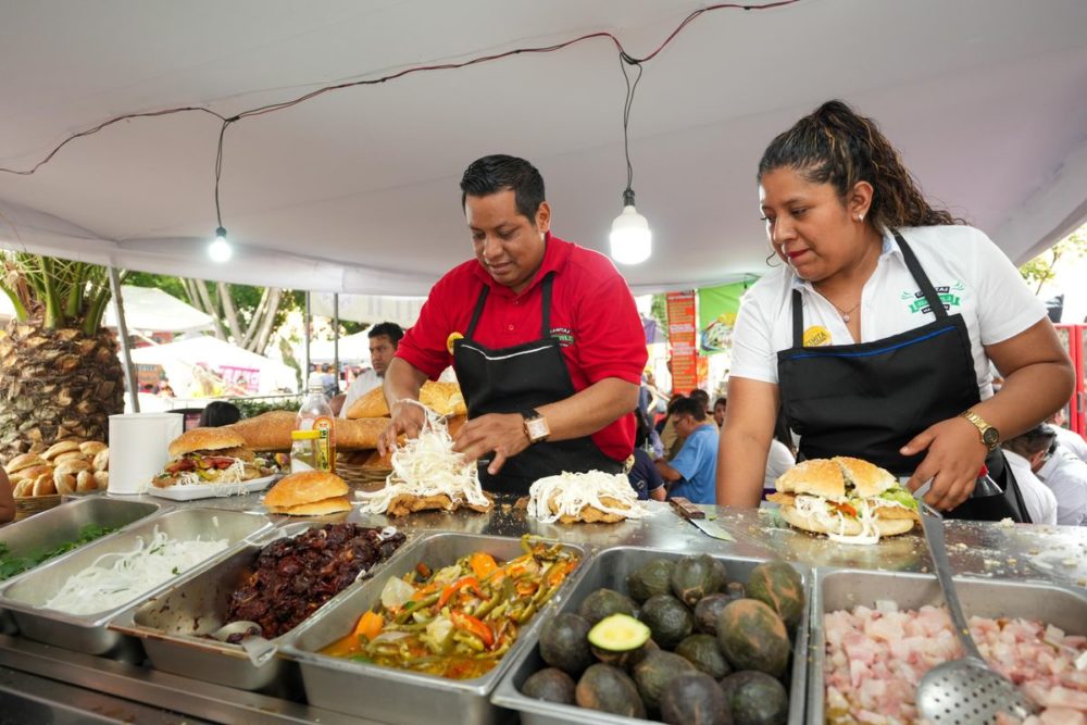 Foto: Cortesía Regresa el sabor poblano: inicia el Séptimo Festival de la Cemita en el Parque del Carmen