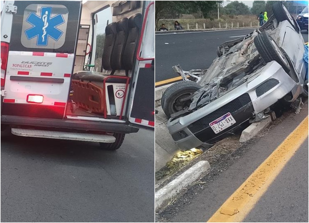 Foto: Cortesía Fatal accidente en Tlaxcala: Cinco jóvenes mueren en trágica volcadura