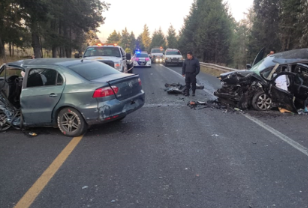Trágico choque en la carretera Apizaco-Tlaxco deja una víctima fatal y dos heridos