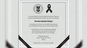 Foto: Cortesía Universidades de Tlaxcala rinden homenaje a jóvenes fallecidos en trágico accidente