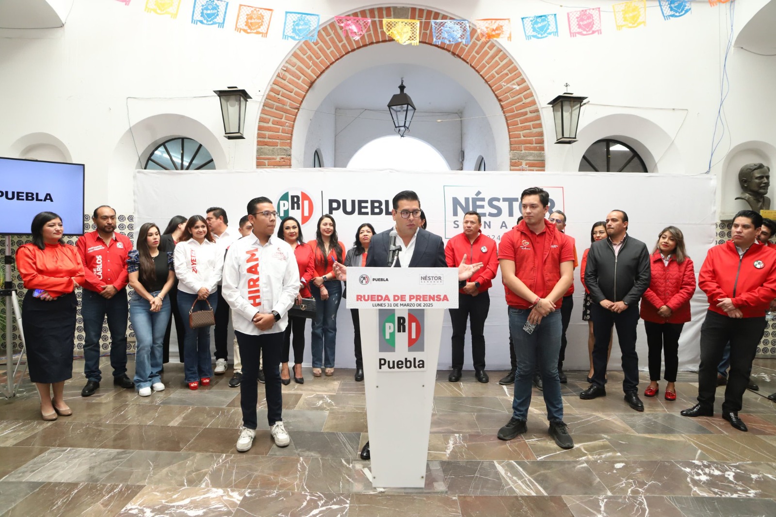 Foto: Cortesía PRI Puebla busca sumar 100 mil afiliados en 2025