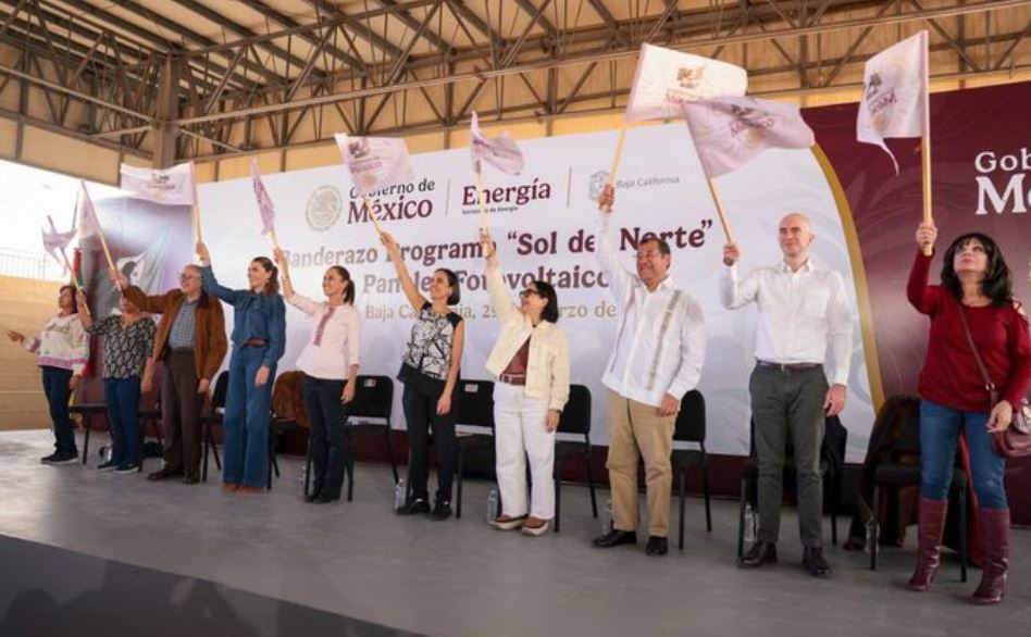 Foto: Cortesía Sheinbaum impulsa energía solar con el programa Sol del Norte