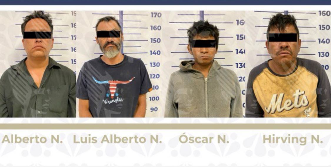 Foto: Cortesía Detienen en Amozoc a banda que alteraba vehículos robados