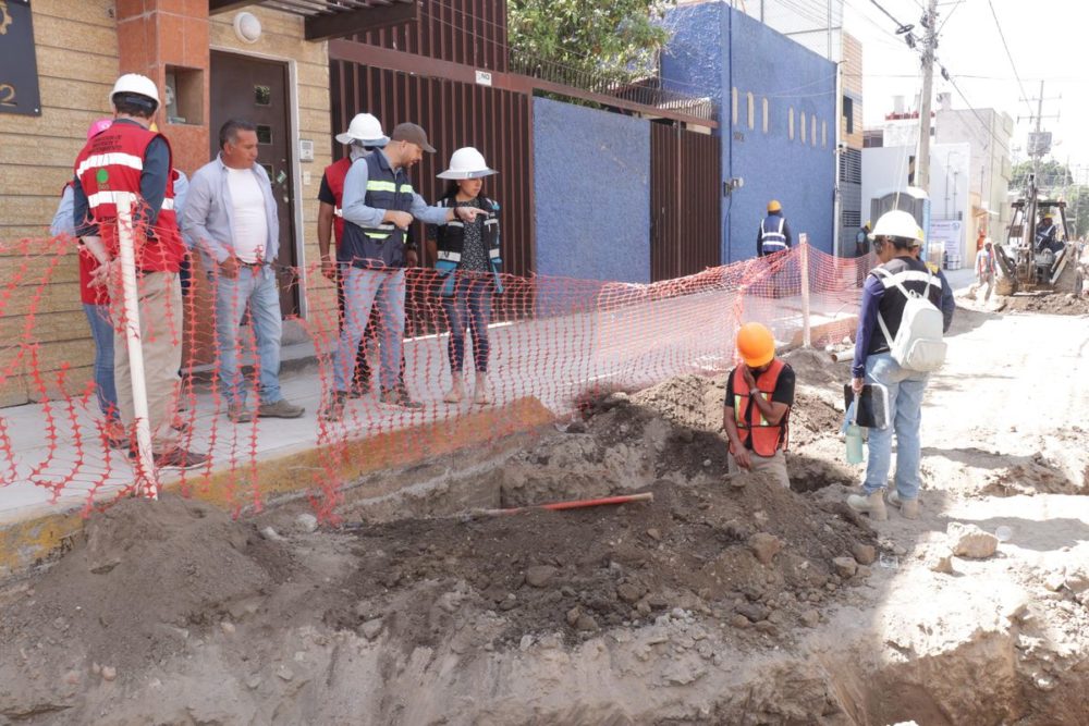 Foto: Cortesía Supervisan avances en rehabilitación vial en Puebla
