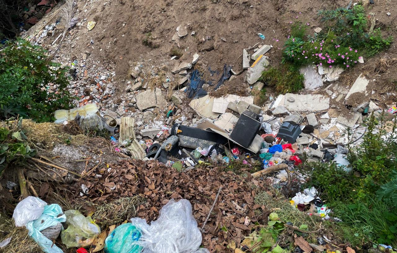 Foto: Cortesía Llaman a evitar depósito de basura en zonas rurales y barrancas