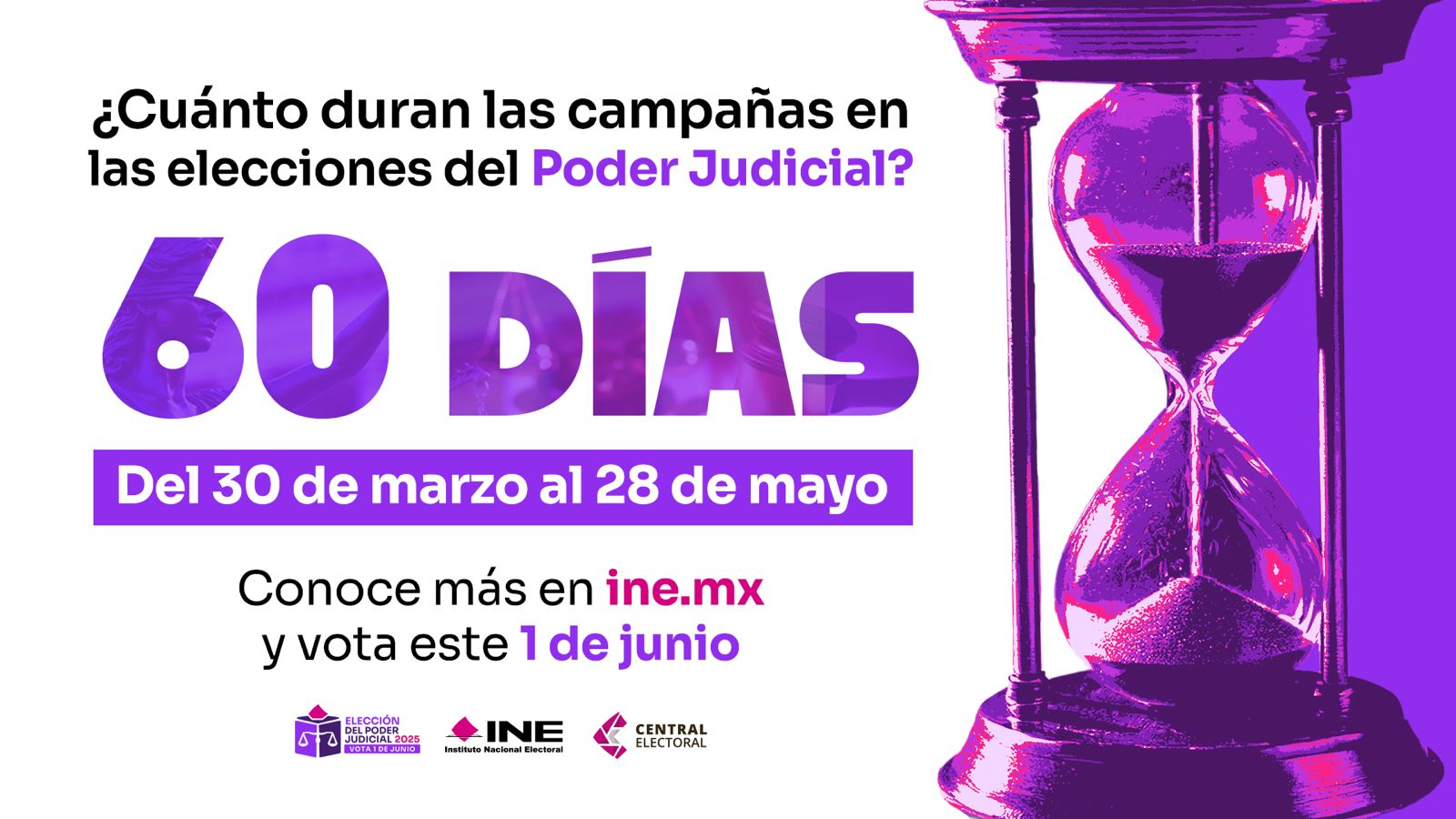 Foto: Cortesía ¿Cómo informarte sobre los candidatos al Poder Judicial?