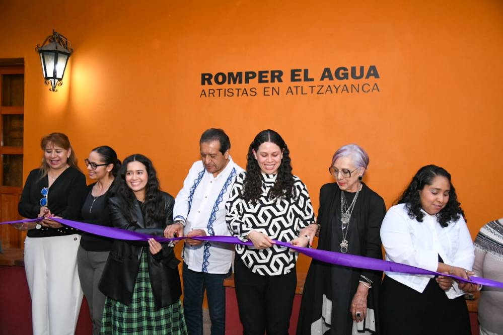 Foto: Cortesía "Romper el agua": Exposición con 35 artistas que une Tlaxcala y el mundo