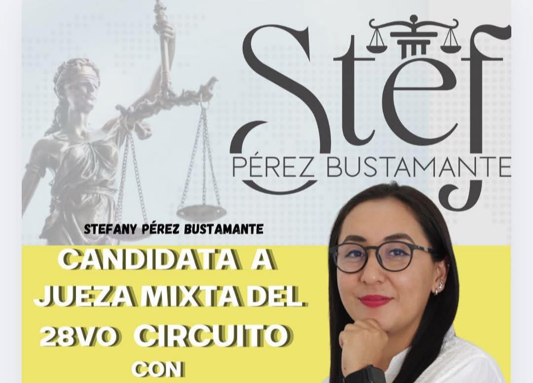 Stefany Pérez Bustamante continúa en su puesto mientras hace campaña