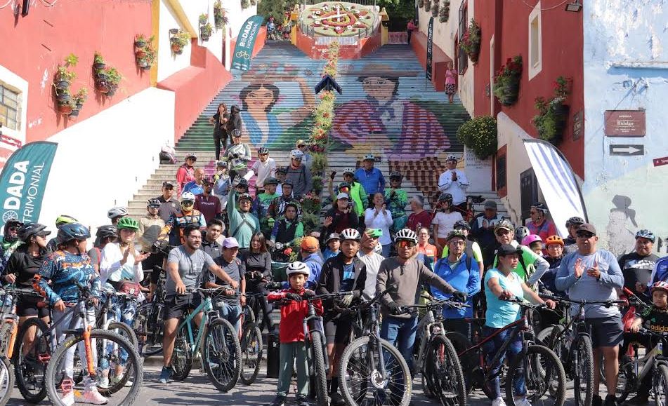 Foto: Cortesía Rodada Patrimonial en Atlixco: Un viaje de deporte y cultura