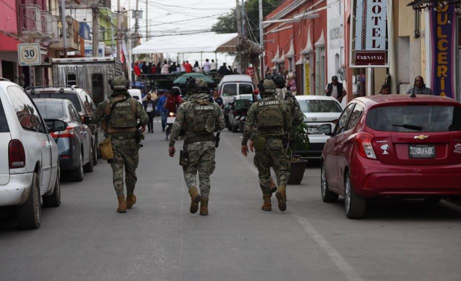 Foto: Cortesía Refuerzo de seguridad en Huejotzingo durante los carnavales