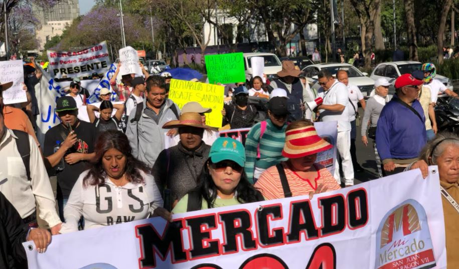 Foto: Cortesía Bloqueos y marchas en CDMX: Comerciantes exigen cambios en regulaciones