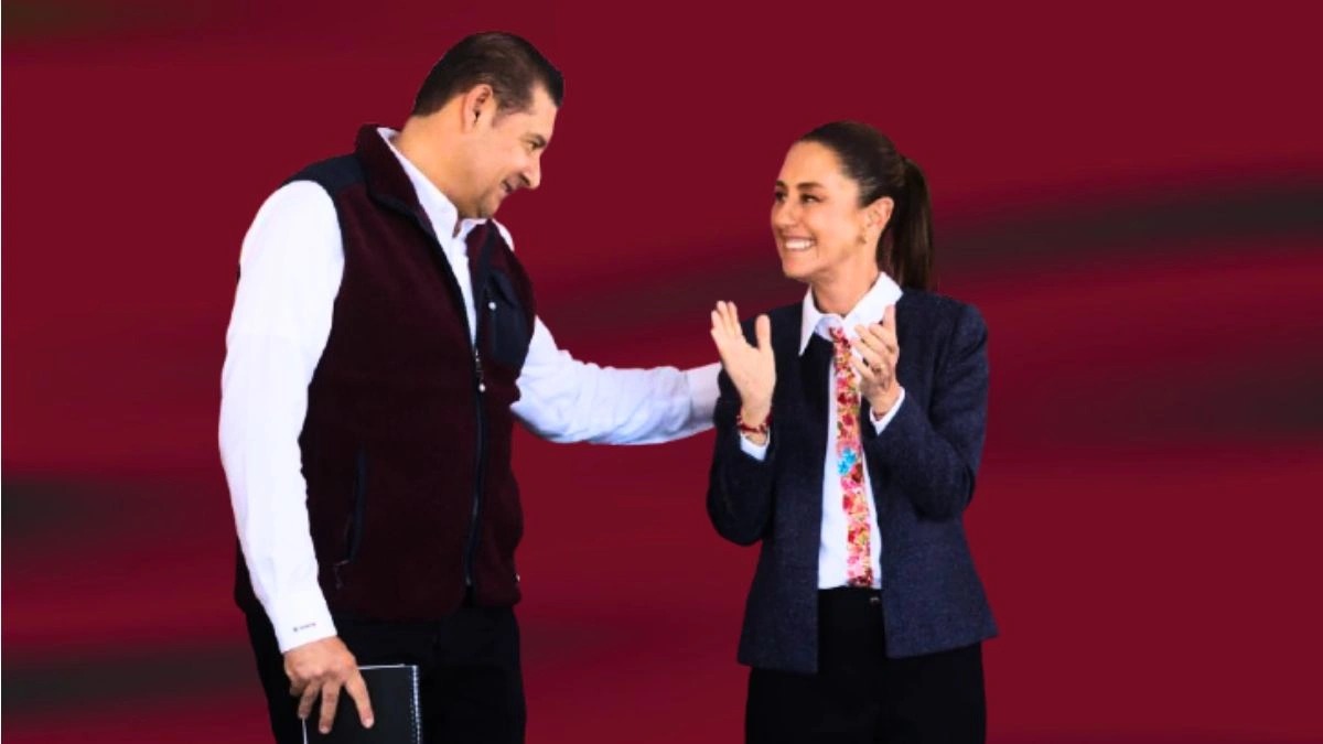 Foto: Cortesía Gobernador de Puebla respalda a Sheinbaum tras imposición de aranceles por parte de Trump