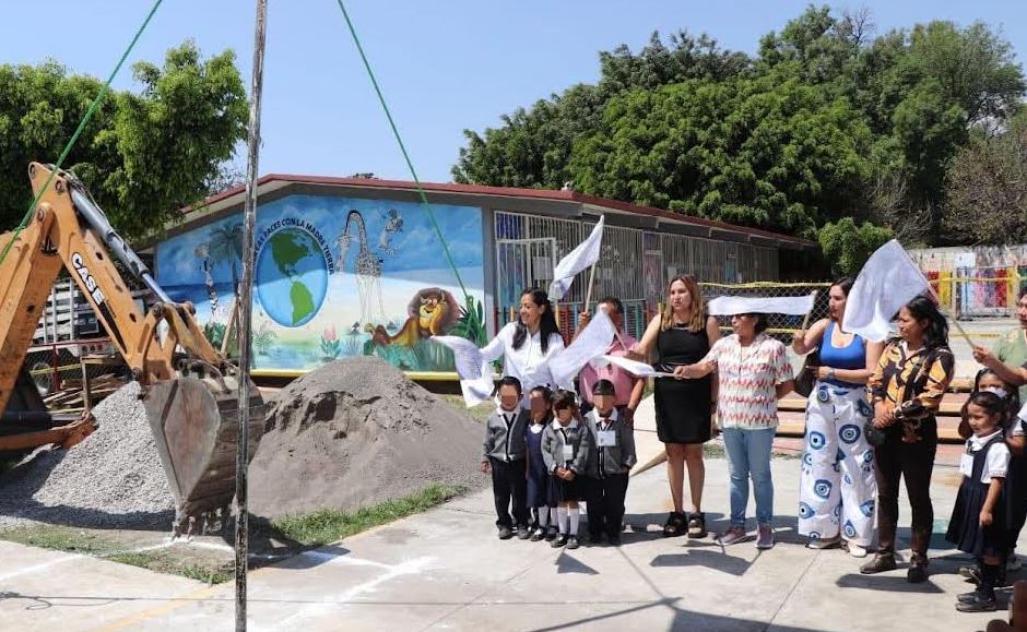 Foto: Cortesía Atlixco mejora infraestructura escolar con nuevo techado