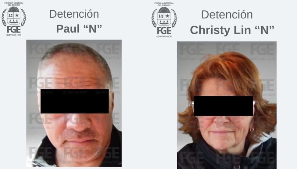Foto: Cortesía Capturan en Cancún a pareja de EE.UU. por fraude a hotel