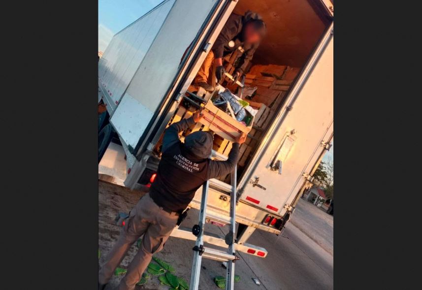Foto: Cortesía Detención y decomiso de 32 kilos de fentanilo en Sonora