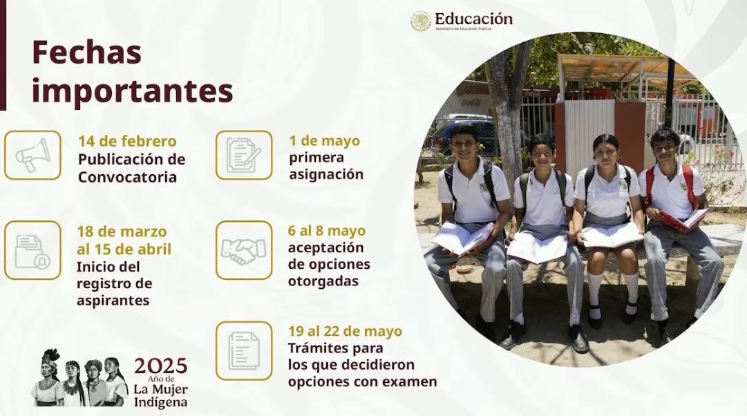 Foto: Cortesía Inscripción al Bachillerato en la Zona Metropolitana de la CDMX y Estado de México