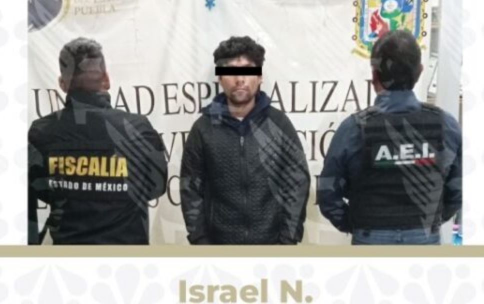 Foto: Cortesía Detienen en Puebla a presunto feminicida de Texcoco