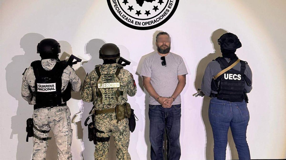 Foto: Cortesía Detienen a presunto traficante de armas vinculado a ataque contra García Harfuch