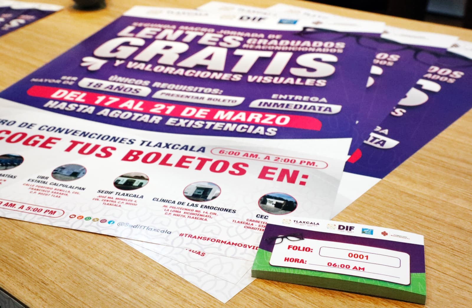 Segunda Macro Jornada de Salud Visual en Tlaxcala: ¡Atención Gratis!