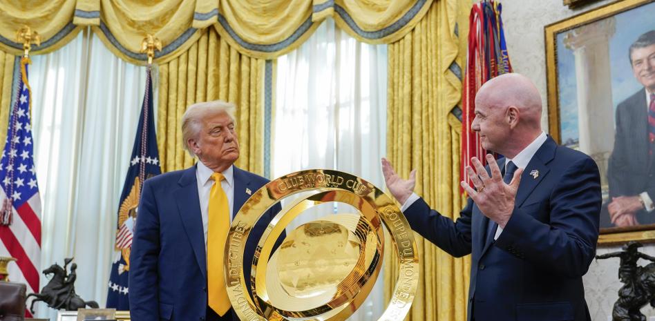 Foto: Cortesía Infantino asegura a Trump que EE.UU. puede ganar el Mundial 2026