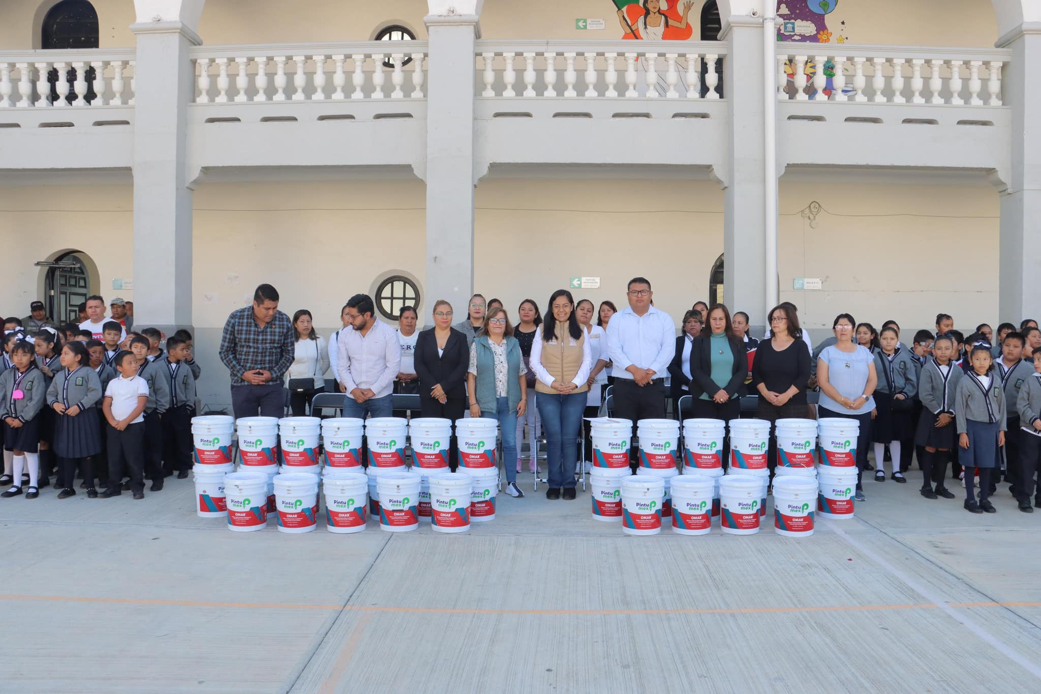 Foto: Cortesía Atlixco refuerza la educación con mejoras en la Primaria Belisario Domínguez