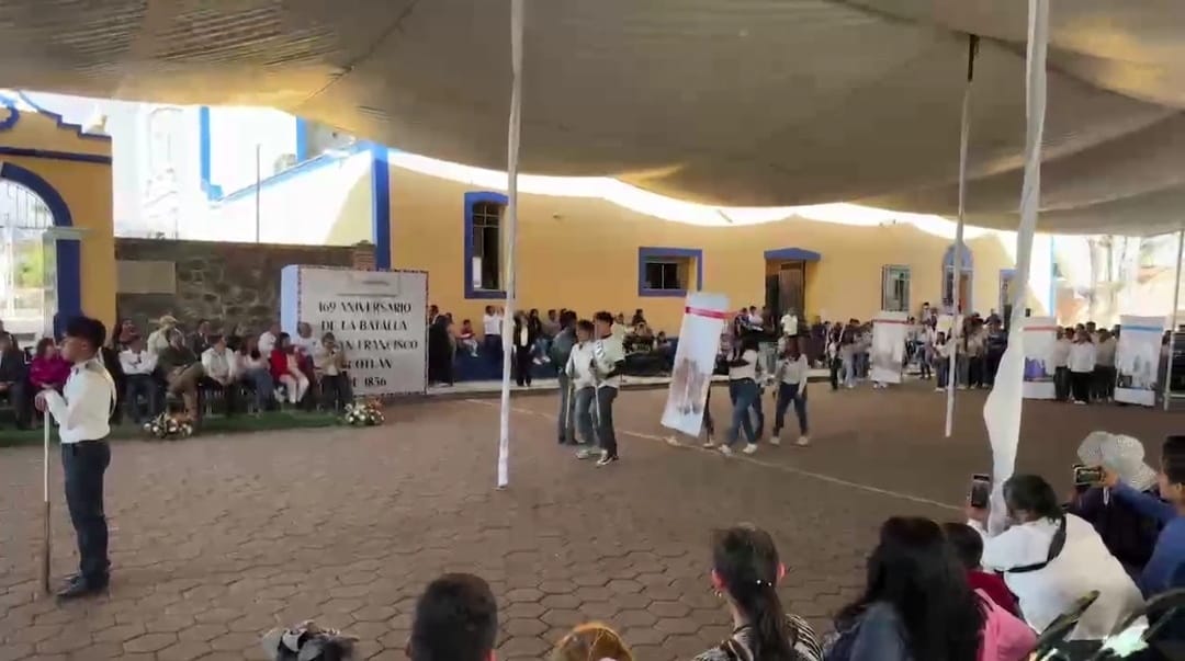 Por: Cortesía Lula Pineda Conmemoran 169 Aniversario de la Batalla de Ocotlán en Coronango