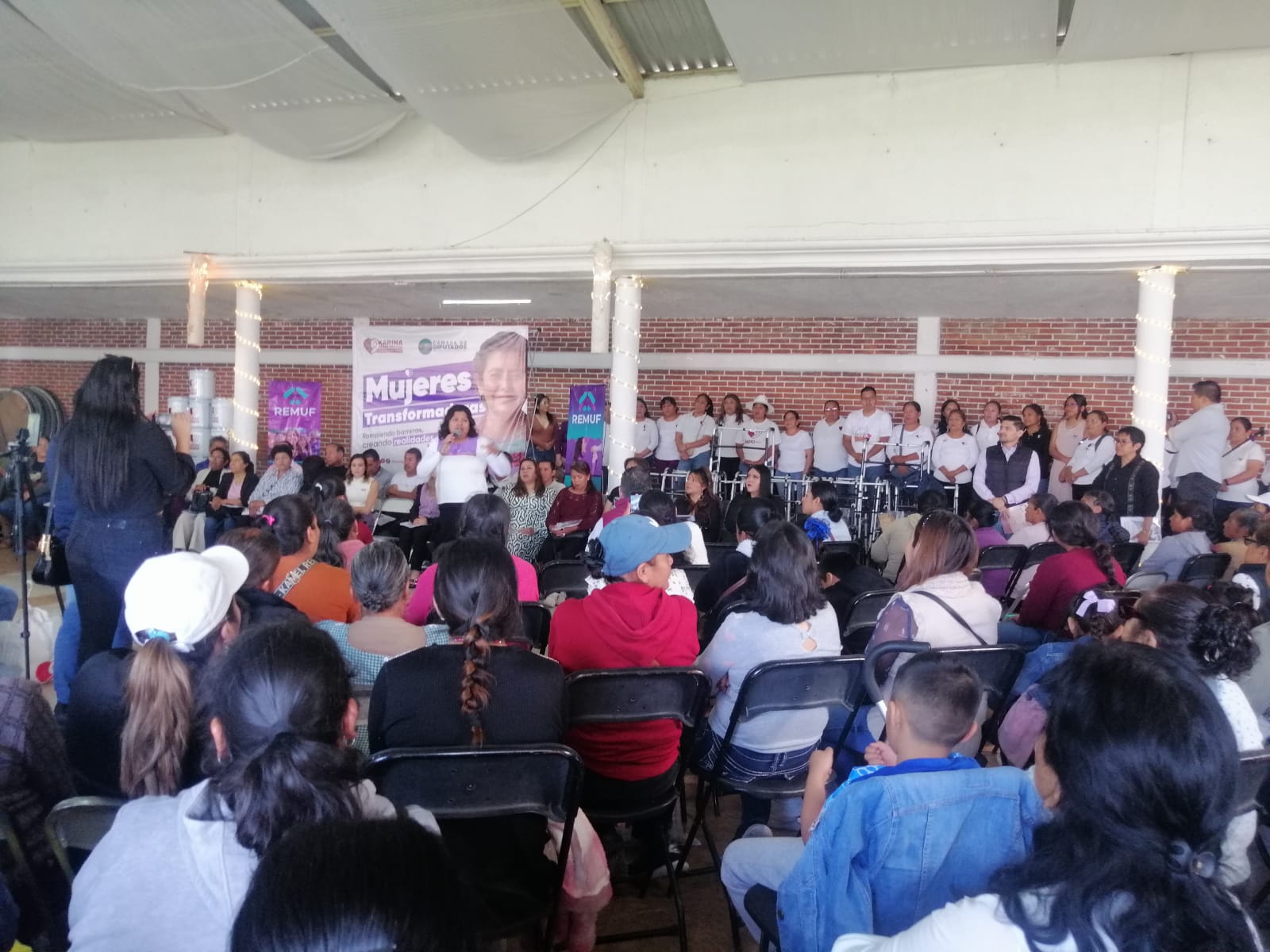 Por: Cortesía Lula Pineda Karina Pérez Popoca rechaza nepotismo y reelección en Morena