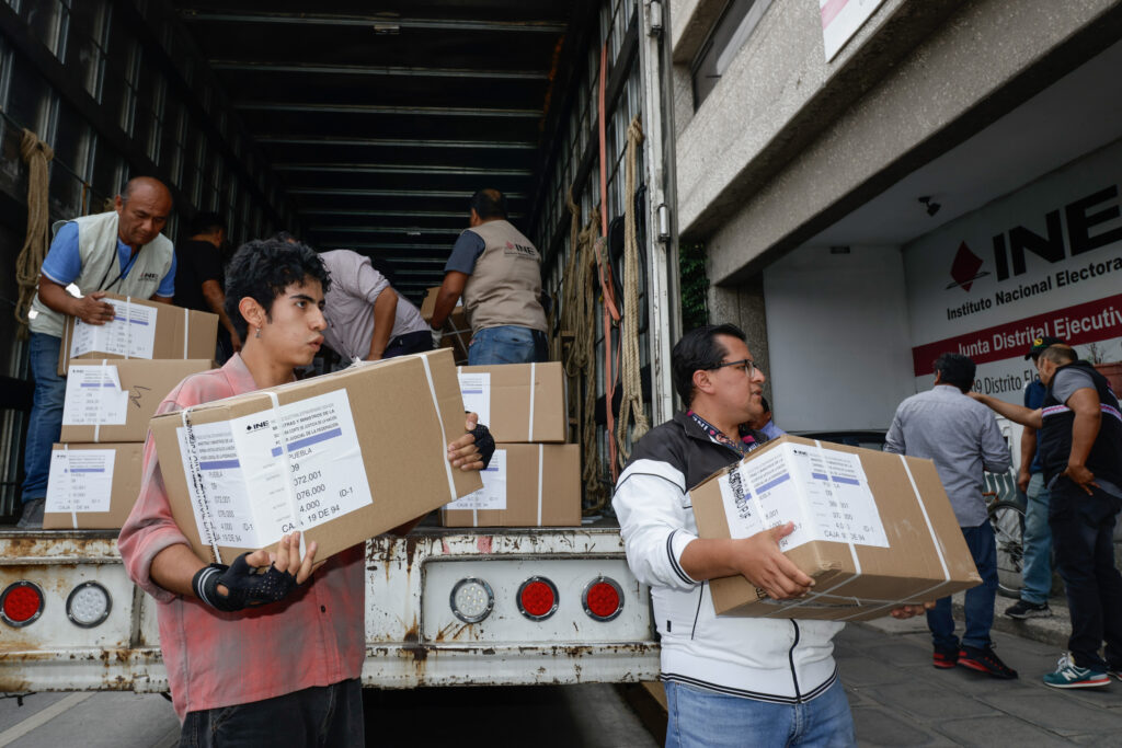 Foto: Cortesía Puebla inicia recepción de boletas electorales para elecciones del 1 de junio