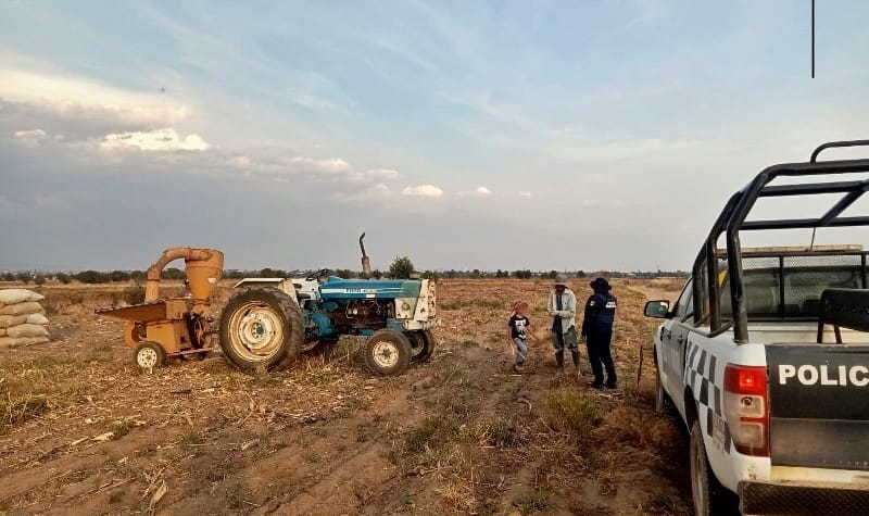 Por: Cortesía Lula Pineda Refuerzan operativos de seguridad en zonas rurales para proteger a trabajadores del campo