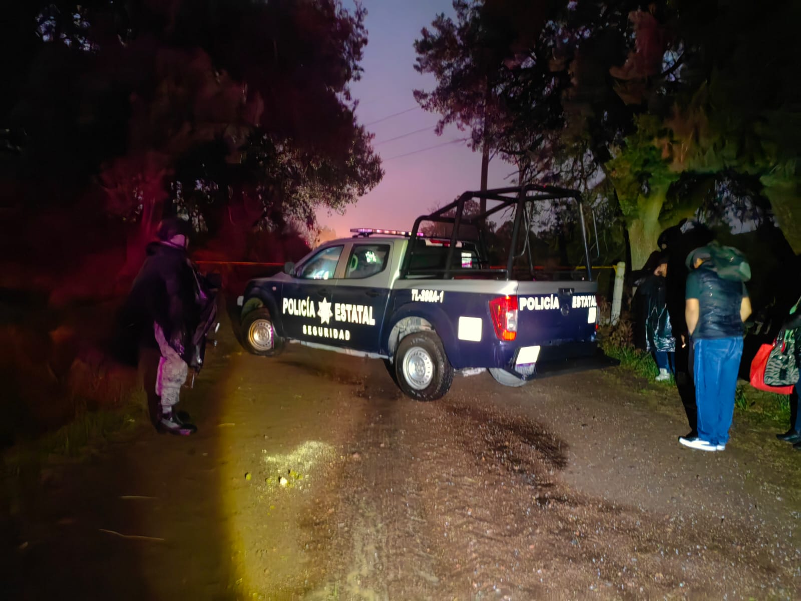 Foto: Cortesía Hallan cuerpo encobijado y embolsado en límites de Tetla y Apizaco