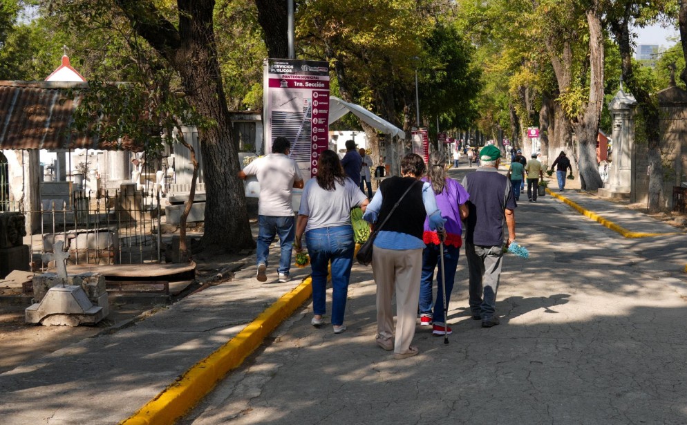 Foto: Cortesía Afluencia al panteón se duplicó por el Día de las Madres