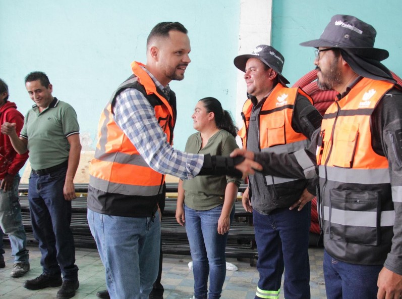 Foto: Cortesía Gobierno de Puebla fortalece la seguridad del personal operativo