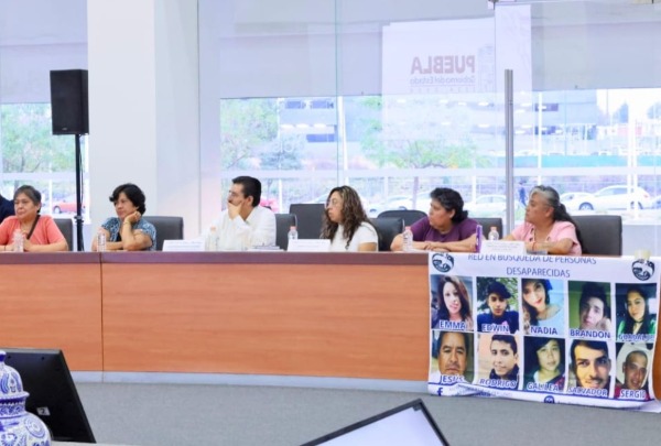 Foto: Cortesía Promete Armenta colaboración total del gobierno estatal en búsqueda de personas desaparecidas