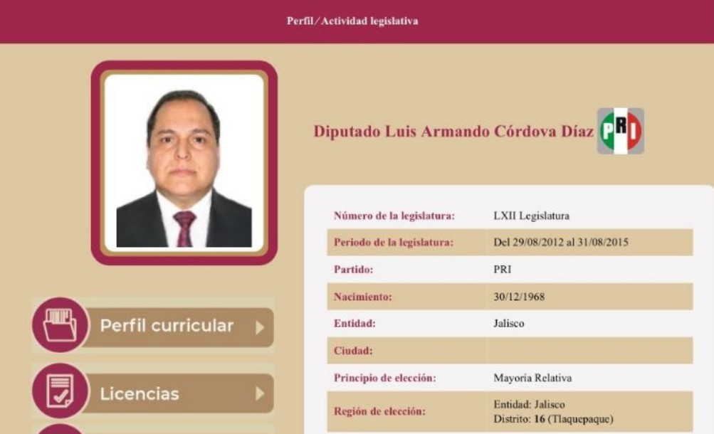 Foto: Cortesía Ejecutan a exdiputado del PRI en exclusiva zona de Zapopan, Jalisco