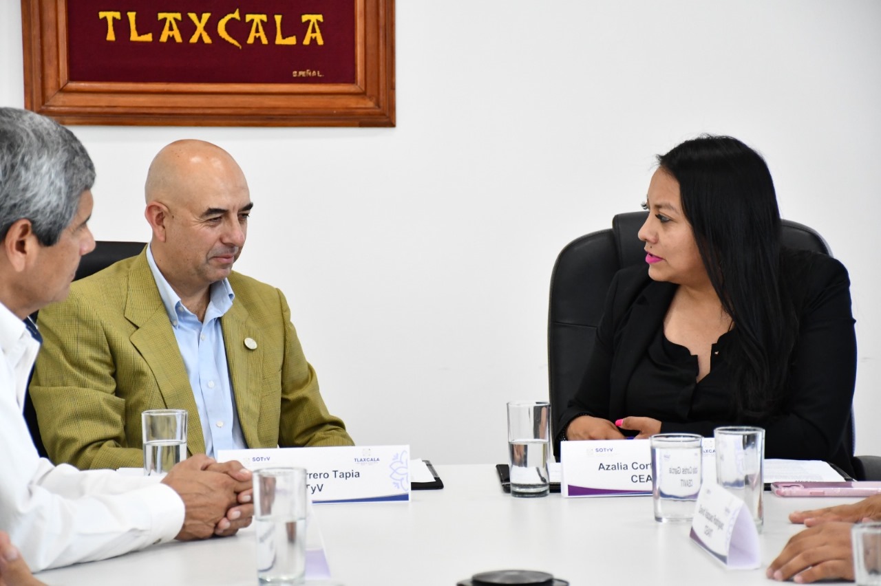 Foto: Cortesía SOTyV y CEAVIT unen esfuerzos para apoyar a víctimas en Tlaxcala