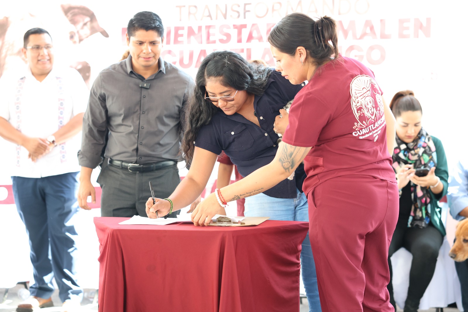 Comunicado oficial Anuncia Omar Muñoz futura instalación de un Centro Micro Regional de Bienestar Animal en Cuautlancingo