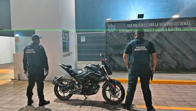 Comunicado oficial Recuperan motocicleta robada en tiempo récord gracias a pronta acción policial
