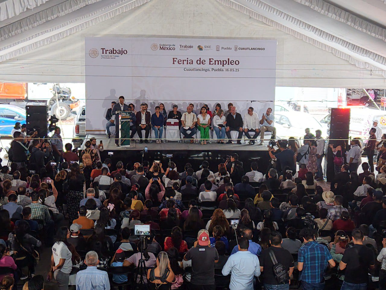 Encabeza Omar Muñoz “Primera Feria Nacional del Empleo”