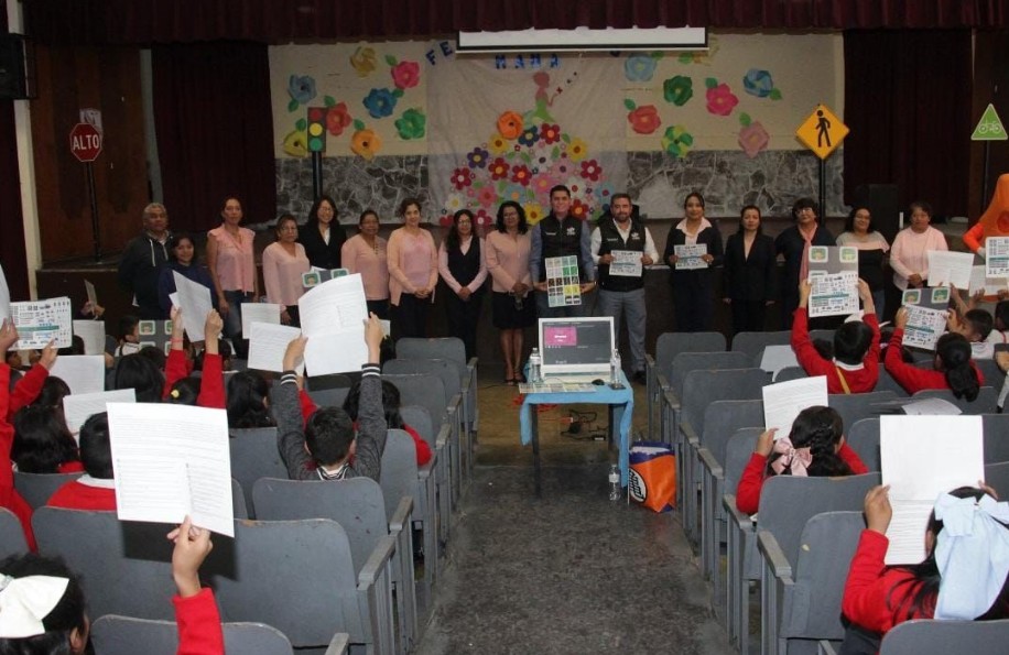 Foto: Cortesía Puebla impulsa la educación vial con talleres en escuelas primarias