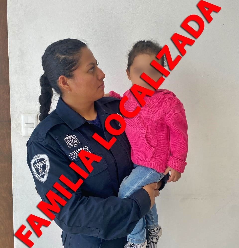 Por: Cortesía Lula Pineda Localizan a menor en aparente estado de abandono y logran contactar a su familia