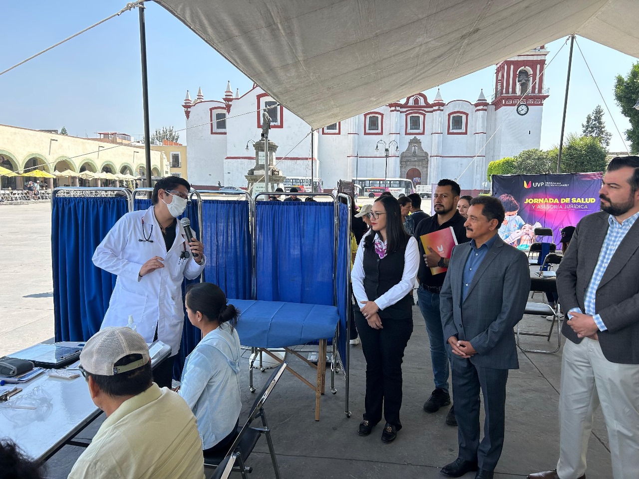 Gobierno de San Pedro Cholula y UVP realizan Jornada de Salud y Asesoría Jurídica en beneficio de la ciudadanía