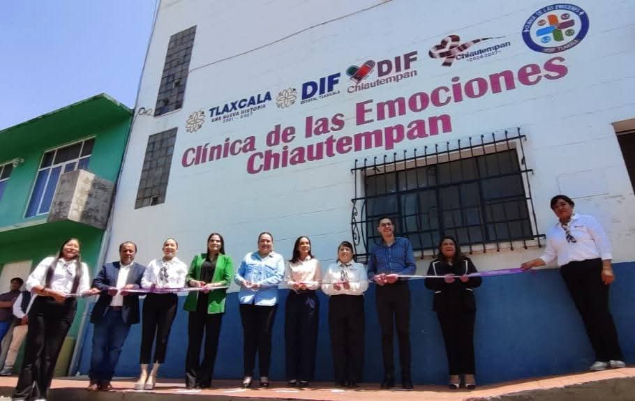 Con inversión bipartita, abren Clínica de las Emociones en Chiautempan