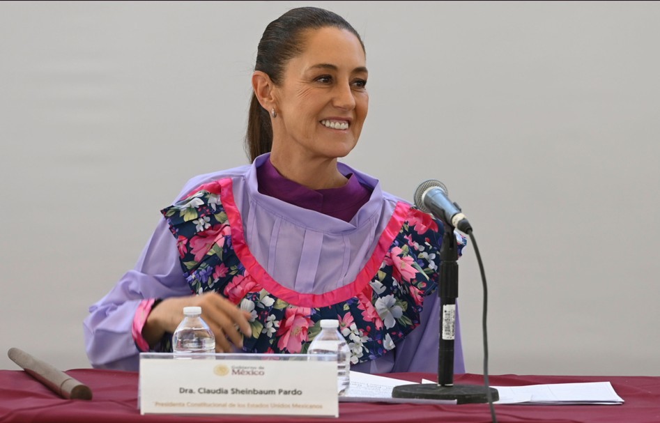 Foto: Cortesía Sheinbaum denuncia campaña en su contra a días de la elección judicial