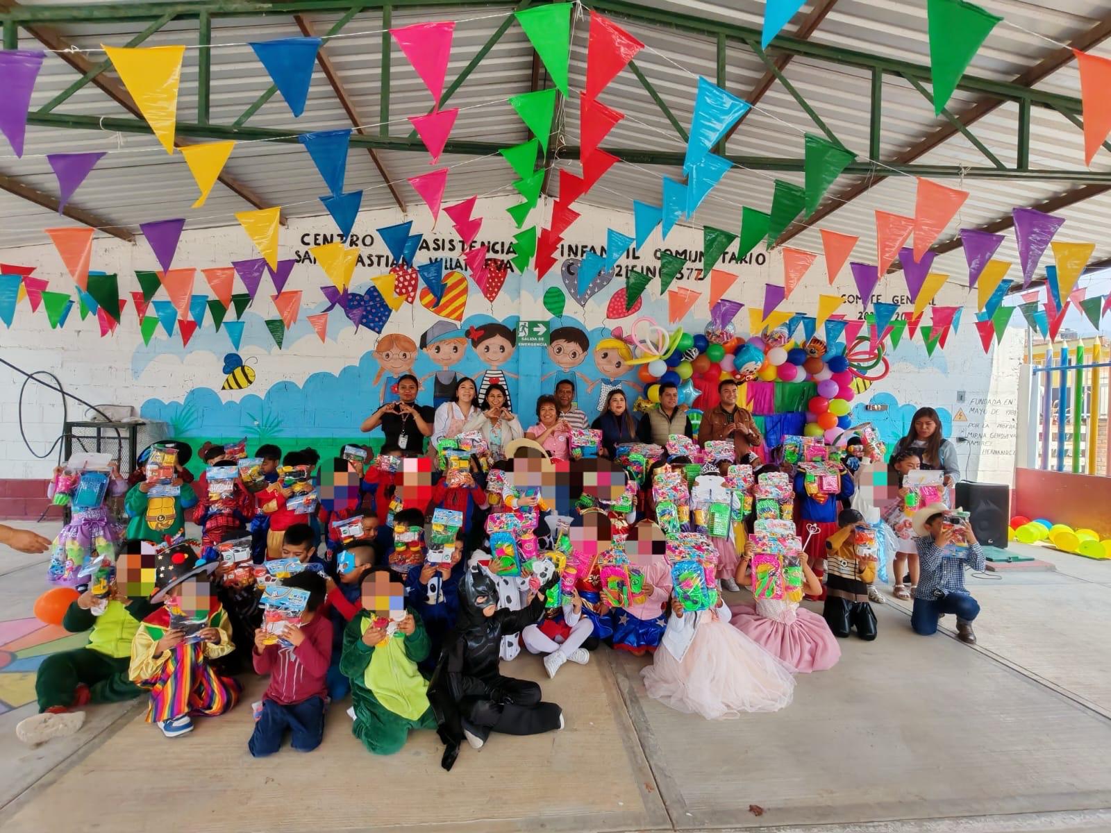 Foto: Cortesía SEDIF celebra a la niñez poblana con apoyo, deporte y más de 60 mil juguetes