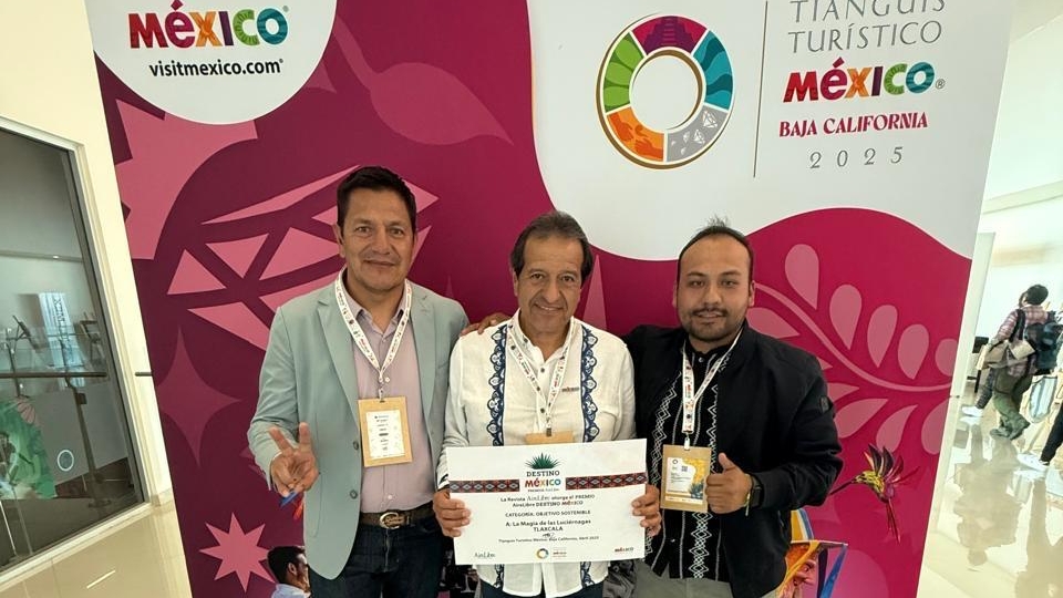 Tlaxcala brilla en el Tianguis Turístico 2025 con tres premios clave