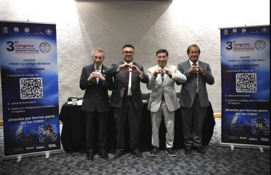 Foto: Cortesía Puebla anuncia el 3er Congreso Internacional de Medicina General