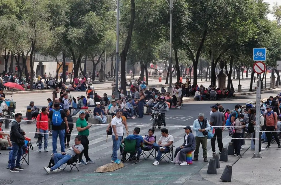 Foto: Cortesía CNTE bloquea Reforma y exige atención inmediata de Claudia Sheinbaum