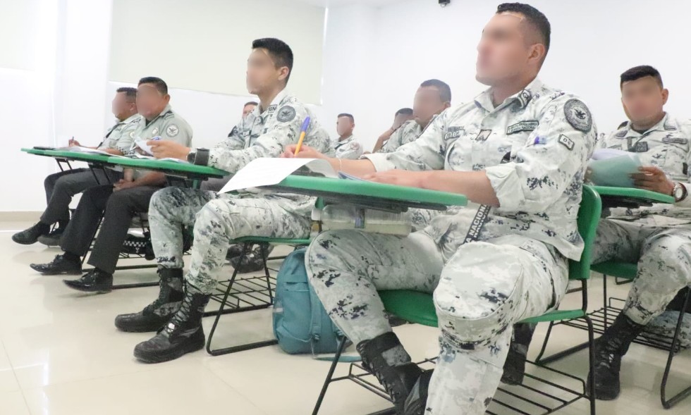Foto: Cortesía Fortalecen la actuación legal de la Guardia Nacional en Puebla
